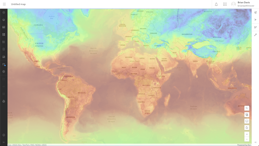 Flux serving geospatial data layers in ArcGIS via WMS