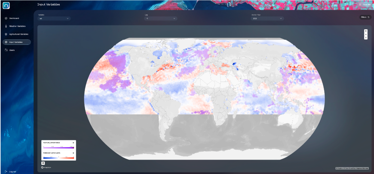 Beyond Weather forecast visualization dashboard