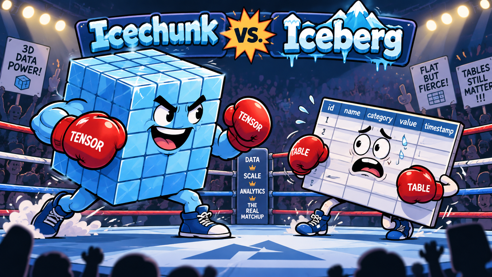Weather Forecast Data: Icechunk vs. Iceberg Head-to-Head
