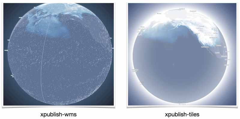 Rectilinear vs Curvilinear coordinates, datashader path optimization, anti-meridian seam fix
